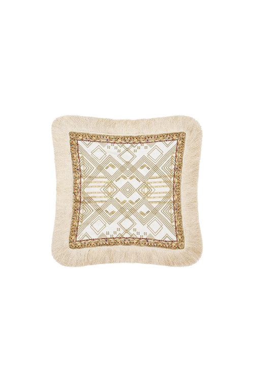 Small Square Cushion- The Queens Chamber