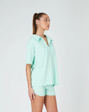 TERRY POLO - MINT