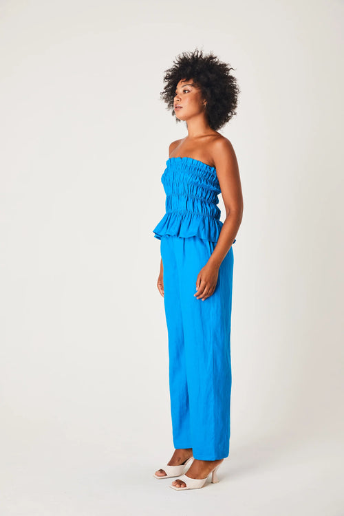 Linen Pants- Azure