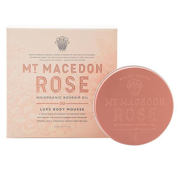 Mt Macedon Rose Body Mousse