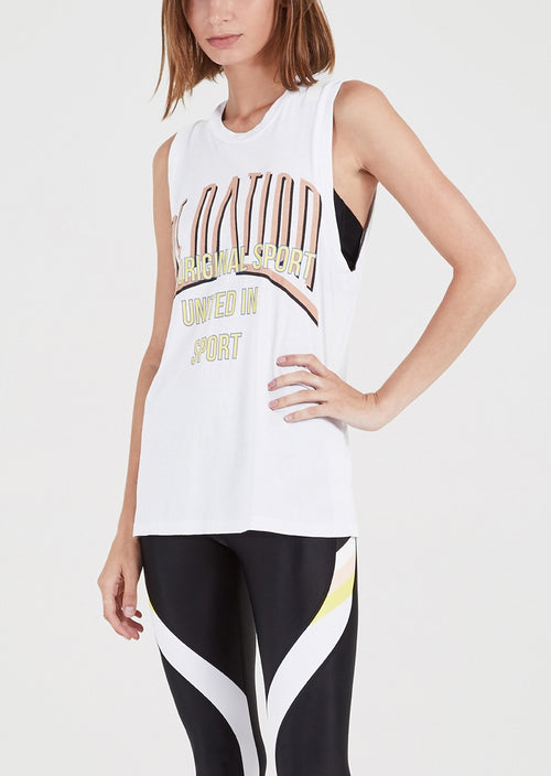 Rocket Shot Tank- White