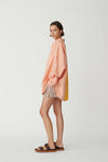 Henrietta Shirt in Mango/Peach