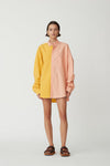 Henrietta Shirt in Mango/Peach