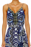 Wide Leg Jumpsuit W/ Belt- Under The Medina Moon