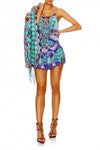 Shoestring Strap Playsuit- Divinity Dance