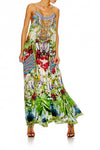 Tback Shoestring Strap Top- Exotic Hypnotic