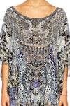 Round Neck Kaftan- Hush Hush