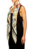 Large Square Scarf- Echoes of Erhu