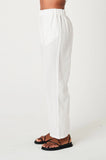 LINEN PANTS - WHITE