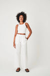 LINEN PANTS - WHITE