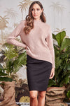 Insight Sweater- French Pink