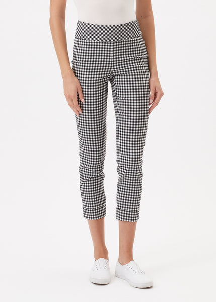 Gingham Cuff Pant