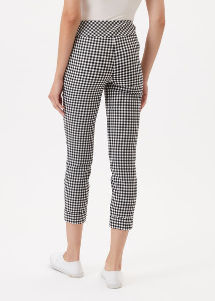 Gingham Cuff Pant