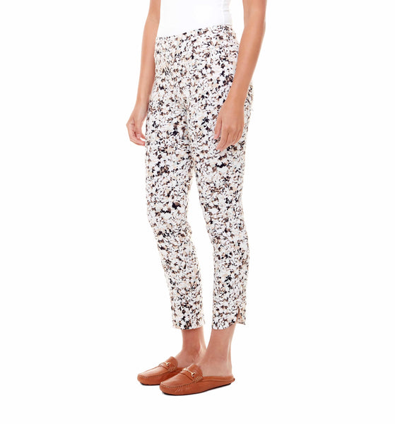 Shrub Petal-Slit Slim Pant