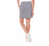 Abstract Diamond Printed Skort