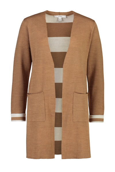Collect Cardi Coat- Toffee