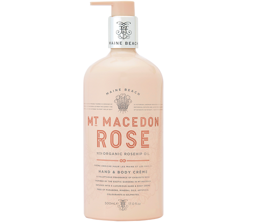 Mt Macedon Rose Hand & Body Creme