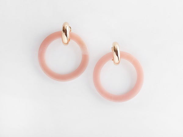 Chloe Earrings- Pink