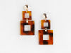 Toucan Earrings- Tortoiseshell