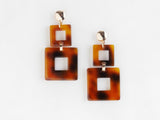 Toucan Earrings- Tortoiseshell