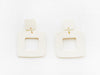 Lois Earrings- White