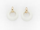 Constance Earrings- White