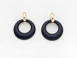 Constance Earrings- Black