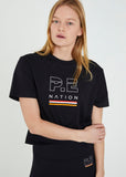Ignition Crop- Black
