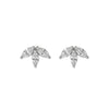 Dark Romance Petite Floral Stud Earring