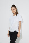 Ruched Top- White