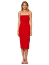 Marvellous Midi Dress- Red