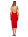Marvellous Midi Dress- Red