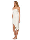 Bridgette Strapless Dress-Ivory