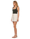 C'est Cool Top- Khaki