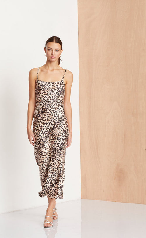 Feline Midi Dress