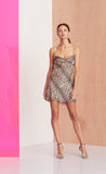 Feline Mini Dress