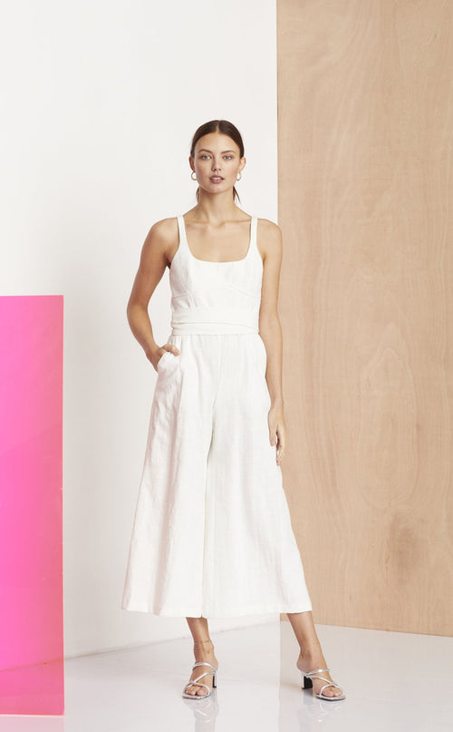 Salut Jumpsuit- Ivory