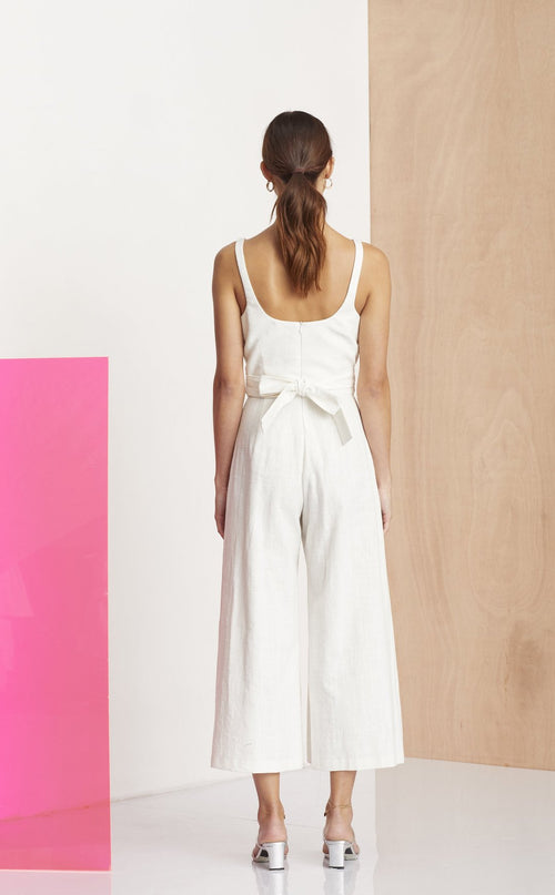 Salut Jumpsuit- Ivory