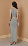 Versailles Knit Midi Skirt- Sage