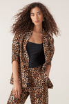 Divya Jacket- Leopard