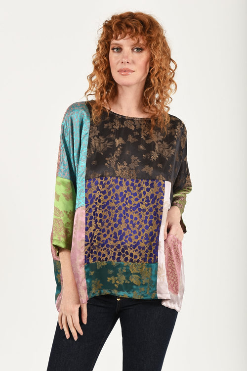 Dateline Blouse- Jacquard