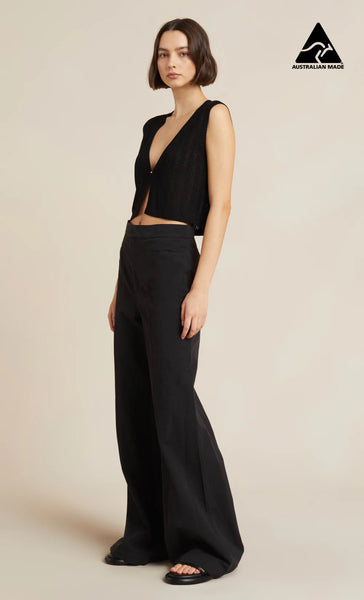 Sedona Wide Leg Pant- Black