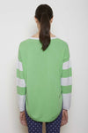 Julia Stripe Sweater- Peppermint