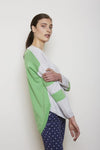 Julia Stripe Sweater- Peppermint