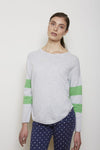 Julia Stripe Sweater- Peppermint