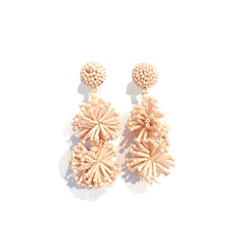 Alannah Earring- Peach