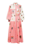 Cleo Patchwork Shirtdress