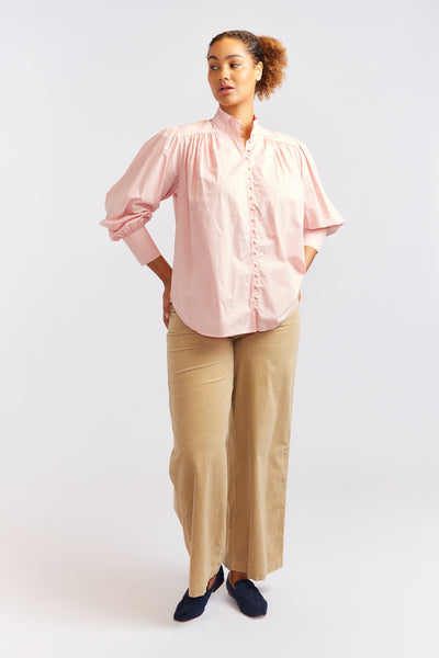 ROSEMARY SHIRT POPLIN- ROSETTE