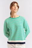 CANDY LANE SWEATER- EMERALD