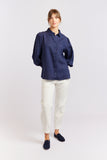 SOHO SHIRT NAVY LINEN